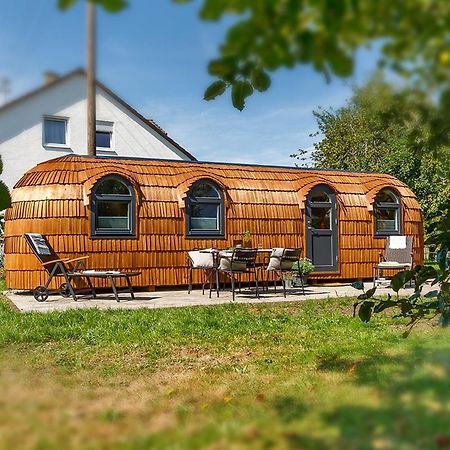 Auszeitgarten - Urlaub Im Tinyhaus Im Herzen Von Oberschwaben Aulendorf Buitenkant foto