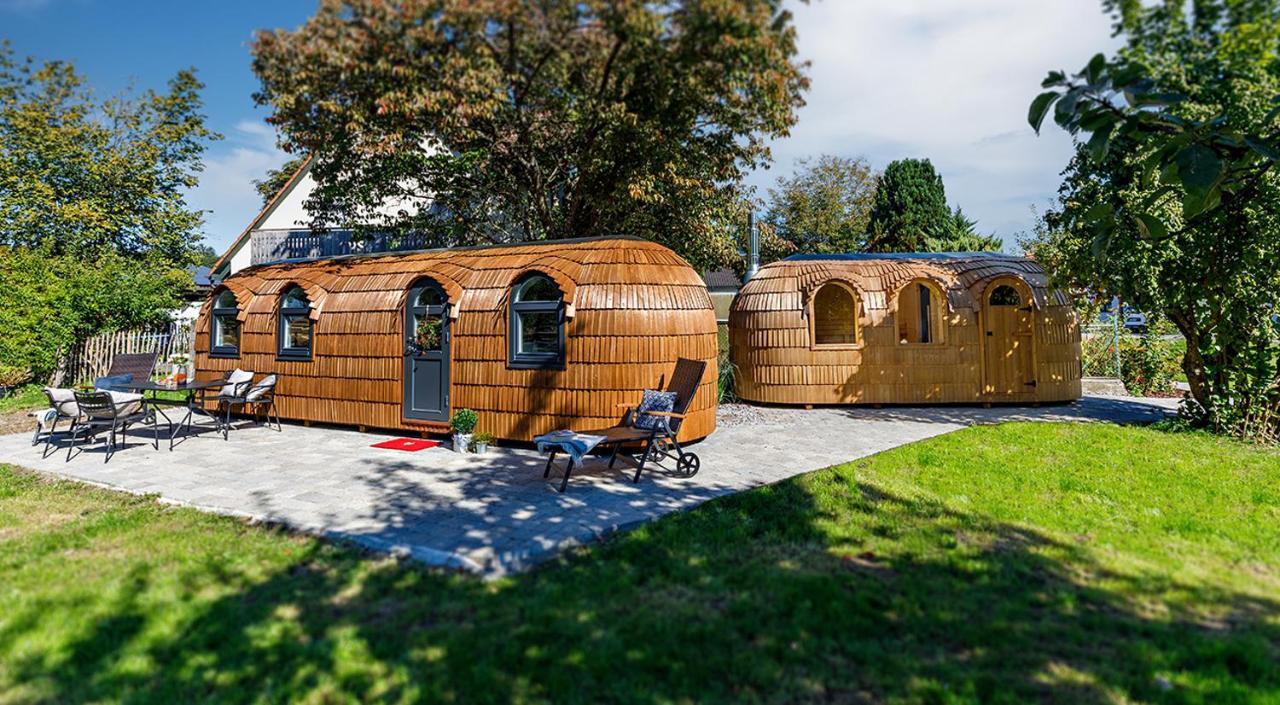 Auszeitgarten - Urlaub Im Tinyhaus Im Herzen Von Oberschwaben Aulendorf Buitenkant foto